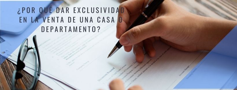 ¿Por qué dar exclusividad en la venta de una casa o departamento _ (1)